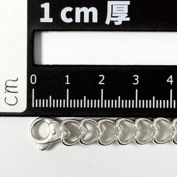 TIFFANY Vintage Silver Heart Bracelet - Picture 7 of 10